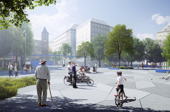 Neugestaltung Schwedenplatz