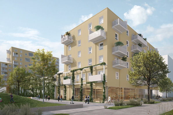 Wohnhausanlage 22., Oberes Hausfeld