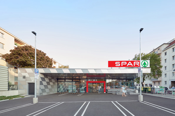 Neubau SPAR Markt Jedleseerstrasse